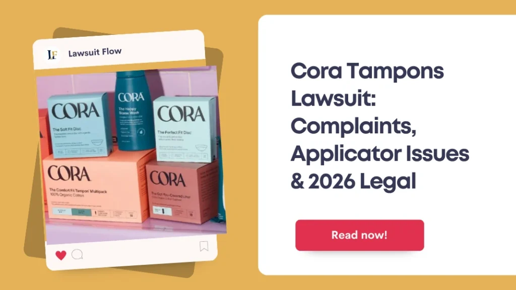 Cora Tampons Lawsuit