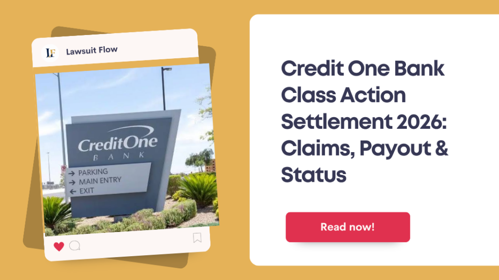 Credit One Bank Class Action Settlement
