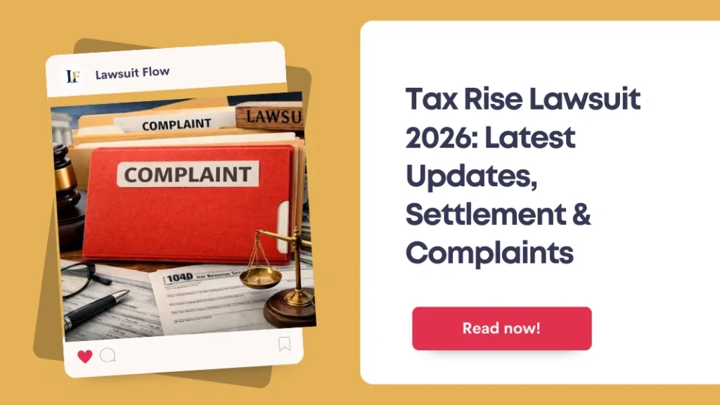 Tax Rise Lawsuit